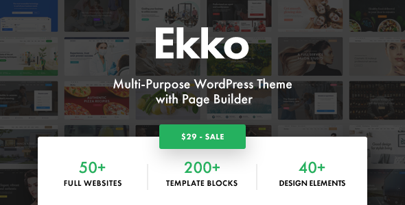 Ekko wordpress theme documentation